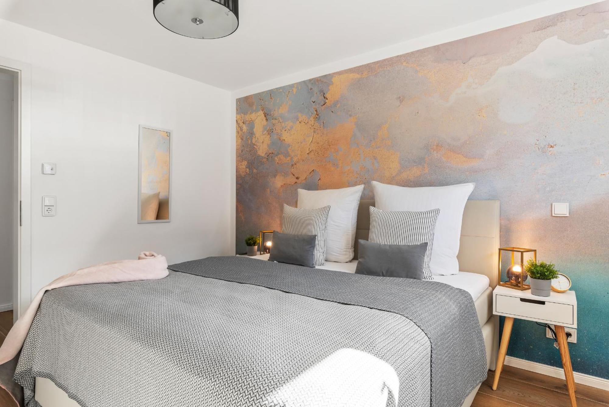 Horizont- Direkt Am Wasser, Hafenblick, Fahrstuhl, Sauna, Ueberdachter Balkon Olpenitz Bagian luar foto
